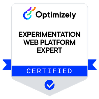Optimizely Experimentation Web Platform Expert Badge